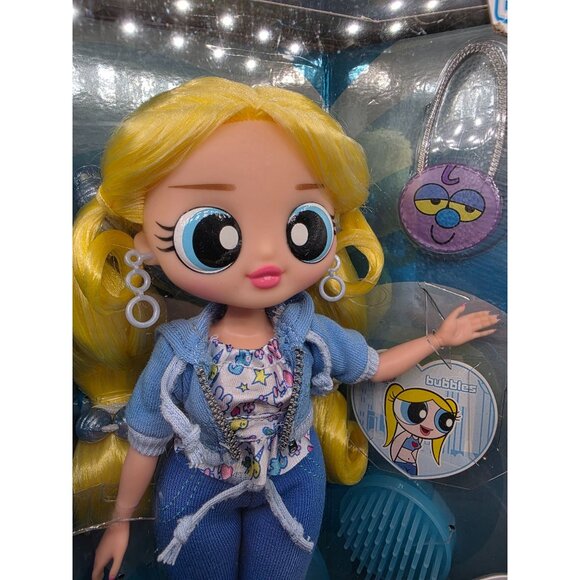 LOL Surprise OMG Powerpuff Girls Bubbles Doll With Accessories - Picture 12 of 12